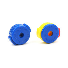 2Pcs Black Plastic Cymbal Nuts 8mm Quick Set Cymbal Nut for