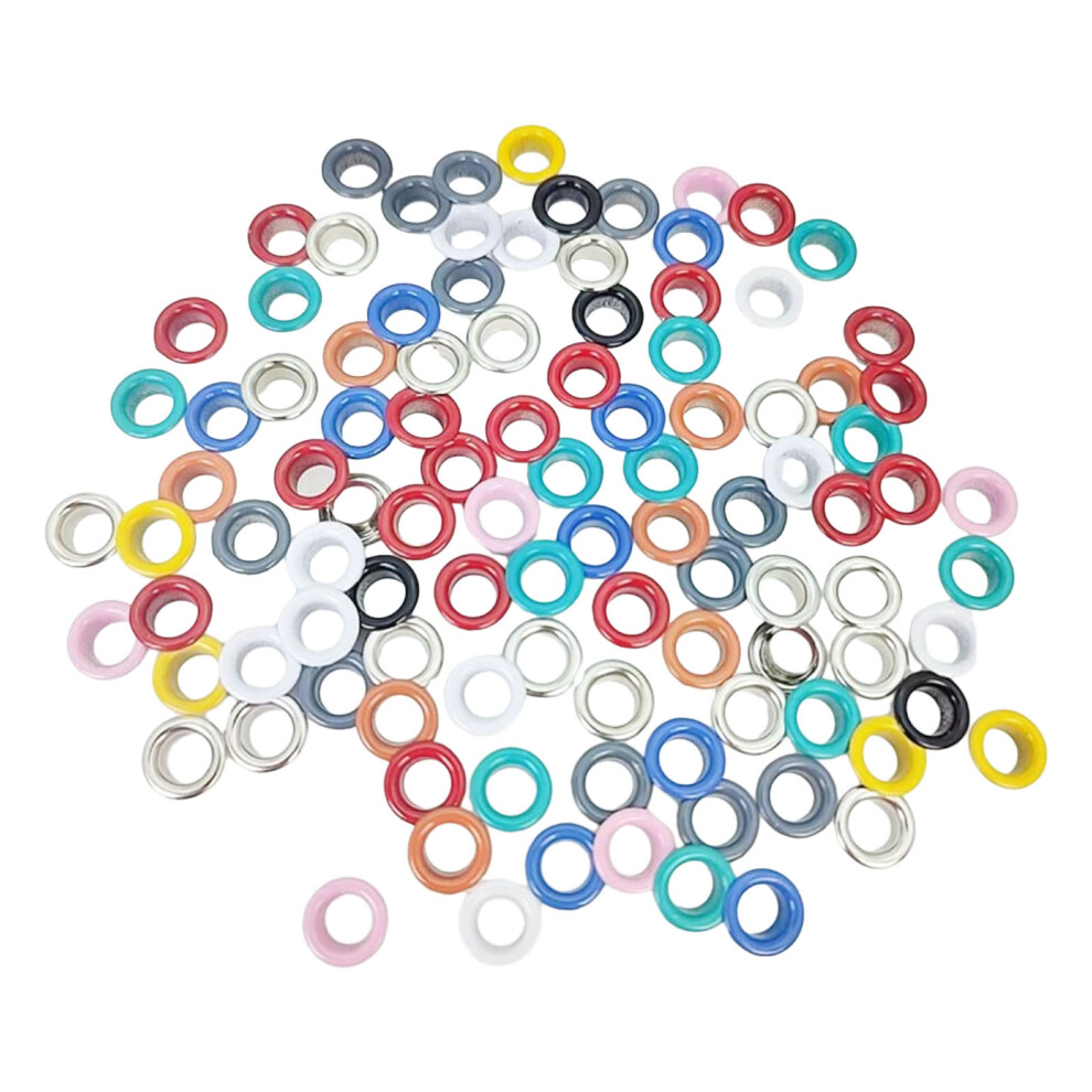 100 Pieces 5Mm Inner Diameter Eyelets Mixed Colors Air Eye For 7751000067472