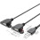 USB Power Adapter Cord USB Y Splitter Charging Cable for USB 3