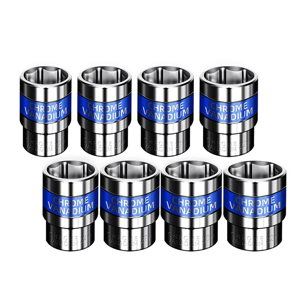 Complete Collection 19-32Mm Hexagonals Socket Wrench Head Highly 7751000067816