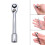 Versatile Reversible Ratchet Wrench with Square Hole for Fast 2