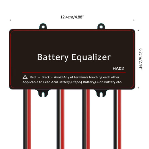 Battery BalancerLED Display Battery Voltage Balancer for Lead 2