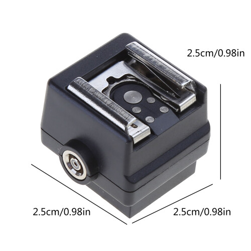 Hot Shoe Adapter Mini Hot Shoe Converter Camera Flash Shoe Mount 2