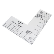 Tshirt Rulers Guide Left Chest Placement Tool T Shirt Rulers