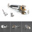 Boat Style 1/4" Loaded Guitar Pickup Output Jacks Plug Socket 2