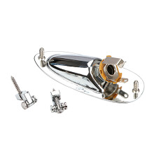 Boat Style 1/4" Loaded Guitar Pickup Output Jacks Plug Socket