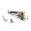 Boat Style 1/4" Loaded Guitar Pickup Output Jacks Plug Socket 1
