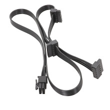 Convenient 6Pin to SATAX3 Power Cable Compatible for Corsair RM
