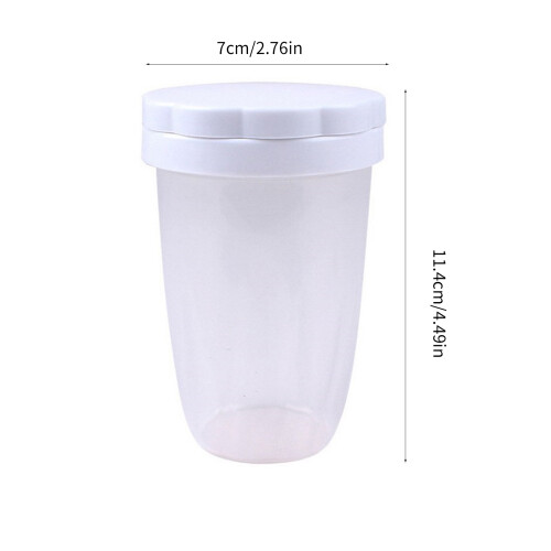 Flour Dispenser Jar Efficient Flour Dredger Powder Sugar Shaker 2