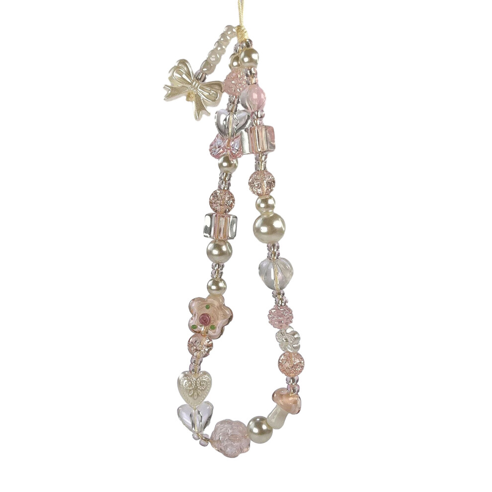 Mobile Phone Chain Cell Phone Lanyard With Acrylic Beads Phone 7751000068233