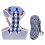 Breathable Polyester Mesh Cat Harness Pettal Pulling Rope M Blue 2
