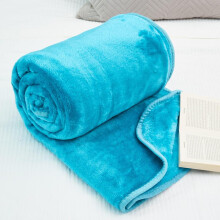 (Teal, King Size) Super Soft Faux Mink Blanket Throws Thick Double or King Size Neutral Bright Statement Colours 5 Star Products 400GSM Durable Machine Washab