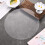 4Pièces Disques Plastique Ronds Transparente Pour Bricolage 11