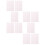 20 transparente rosa -Jelly Klebestreifen, doppelseitig 9