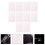 20 transparente rosa -Jelly Klebestreifen, doppelseitig 7