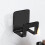 2 Pack Black Stainless Steel Sponge Holder for Kitchen Sink 2