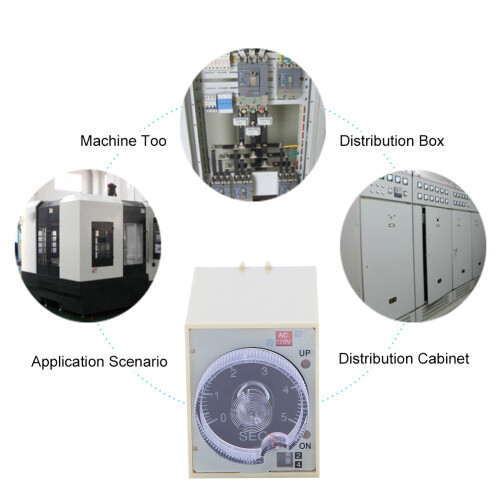 Adjustable Alloy Delay Timer Relay 220V 50/60Hz High Quality