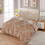 (grey flower, KING) Luxury Microfiber Complete Bedding Sets for Single, Double, and King Sizes - 14 Designs Available 4