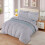 (grey flower, KING) Luxury Microfiber Complete Bedding Sets for Single, Double, and King Sizes - 14 Designs Available 6