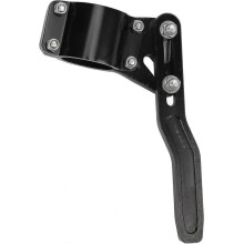 Turn Signal Rod Extender Aluminum Alloy Car Styling Adjustment Steering Wheel Signal Rod Extension Rod Gm Modification (black) (1pcs)
