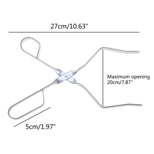 Lab Flask Beaker Clips Metal Beaker Tongs Laboratory Clip Tool 2