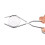 Lab Flask Beaker Clips Metal Beaker Tongs Laboratory Clip Tool 7