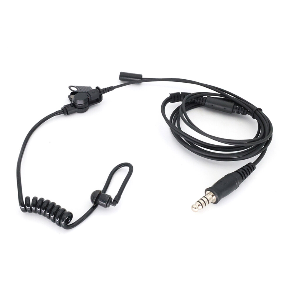 Ptt Headphones Mic Earpiece Radios 7.1Mm Plug Tacticals Headset 7751000070076