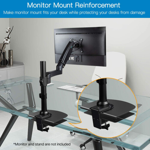 Monitor Mount Reinforcement Plate Universal Steel Bracket Plate 2