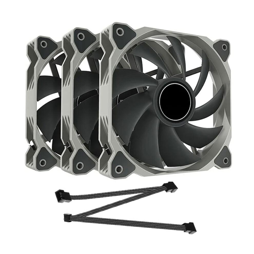 3Pcs 120Mm Computer Fan Coolers Pwm 4Pin Pc Computer Cooling 7751000070564