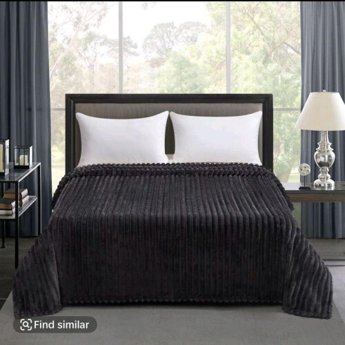 (silver, King size 200x240cm) King Size chunky ribbed Jacquard Throws 2