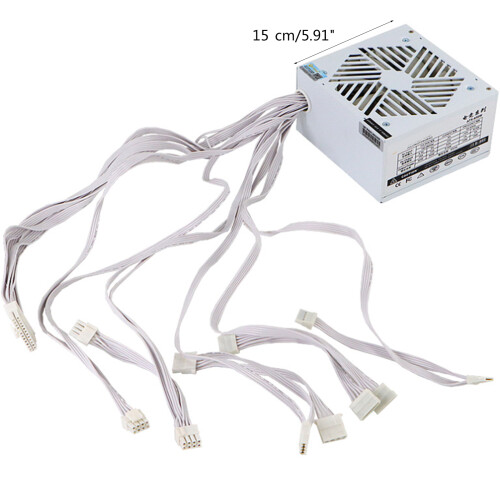 650W Power Supply Computer Power 12V 120mm PC Chassis Power 2