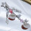 Shell Pendant Bead Keychain Ocean Inspired Strap Lanyard Bead 5