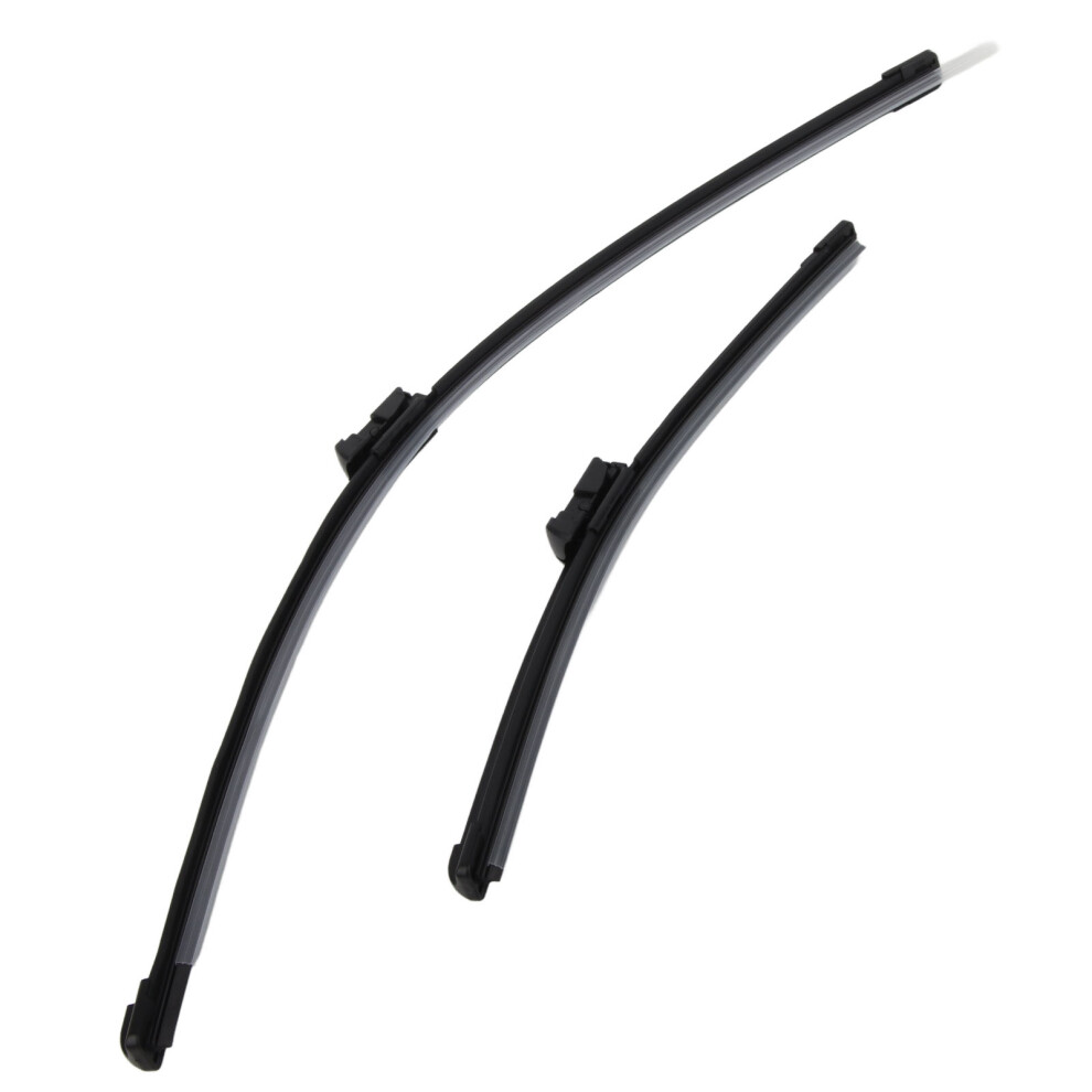 Front Windscreen Wiper Blades For Fiat 500 2007-2023, Rubber, High Efficiency 5051349321498