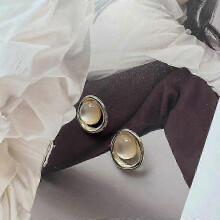 (18mm, beige) 5pcs Creative Saturn's Ring Buttons Straw Hat Shape Gold Color Metal Shank Buttons Clothes Decorative Buttons 2025