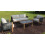 Aluminium Patio Sofa Set with Ceramic Coffee Table 1