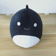(20CM, fat dinosaur black) New Creative Fat Dinosaur Plush Toy Children's Soothing Sleeping Rag Doll Gift high quality MTS 2025