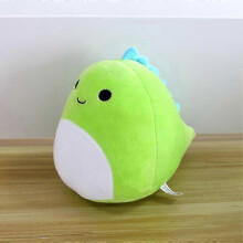 (20CM, fat dinosaur green) New Creative Fat Dinosaur Plush Toy Children's Soothing Sleeping Rag Doll Gift high quality MTS 2025