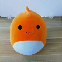 (30CM, Fat dinosaur orange) New Creative Fat Dinosaur Plush Toy Children's Soothing Sleeping Rag Doll Gift high quality MTS 2025
