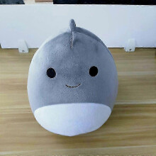(30CM, fat dinosaur gray) New Creative Fat Dinosaur Plush Toy Children's Soothing Sleeping Rag Doll Gift high quality MTS 2025