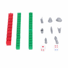 Variety of Shapes Board Game Pieces - Portable Durable & Magical