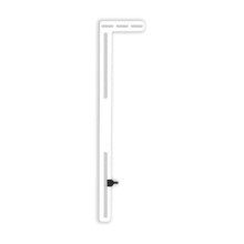 (White) L Shaped Graphics Card Coolers Holder Side Mounting Graphics Card Companion Aluminum Graphics Video Card Stand Black 2025