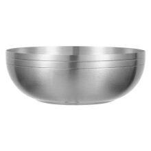 Silver Stainless Steel Bowl Multipurpose Food Serving Rice Bowl