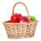 Willow Picnic Basket with Handle - Large Woven Storage Container 11