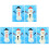 6 sets weihnachts schneemann diy bastelmaterial papier 4