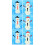 6 sets weihnachts schneemann diy bastelmaterial papier 10