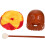 1Set Kids Percussion Instrument Natural with Stick Assorted 9