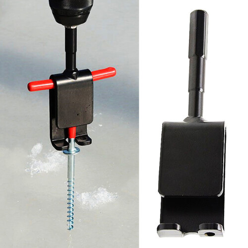 Ice Stake Drill Adapter Auger Adapter Shafts for Setting up 1