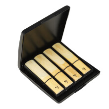 Saxophone Clarinet Reed Box Double Layers Reed Storage Cases Sax Reeds Container