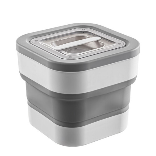Compact Collapsible Pet Food Container Pet Food Bin with