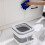 Compact Collapsible Pet Food Container Pet Food Bin with 7